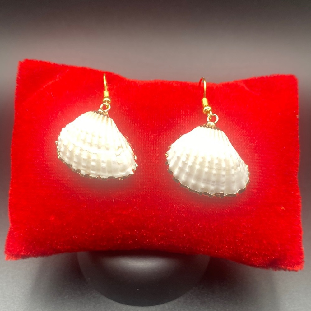 Beach Shell Mermaid Earrings